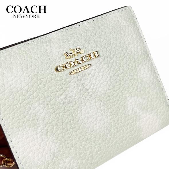 COACH（コーチ） レディース 財布 二つ折り財布 スナップ ウォレット