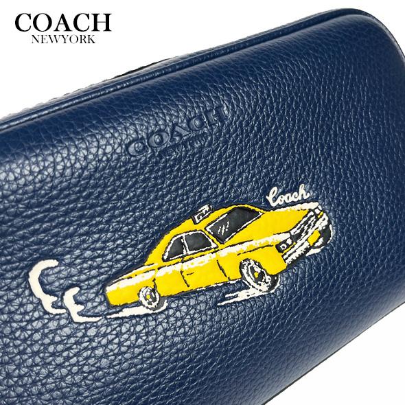 COACH（コーチ） メンズ クラッチバッグ セカンドバッグ スモール