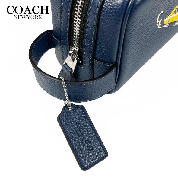COACH（コーチ） メンズ クラッチバッグ セカンドバッグ スモール