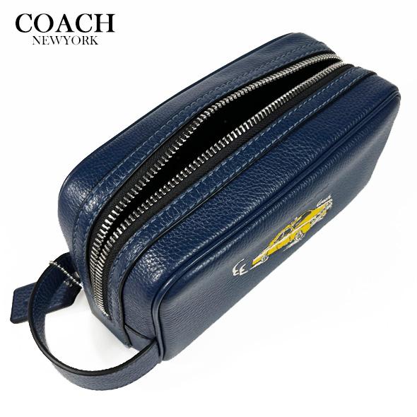COACH（コーチ） メンズ クラッチバッグ セカンドバッグ スモール