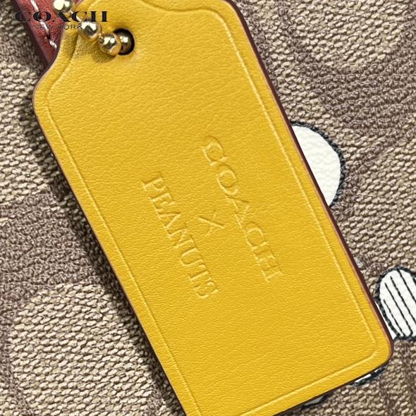 COACH X PEANUTS コーチ スヌーピー コラボ シティー トート