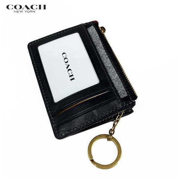コーチ　ケース COACH コーチ レディース パスケース ボックス ミニ スキニー ID