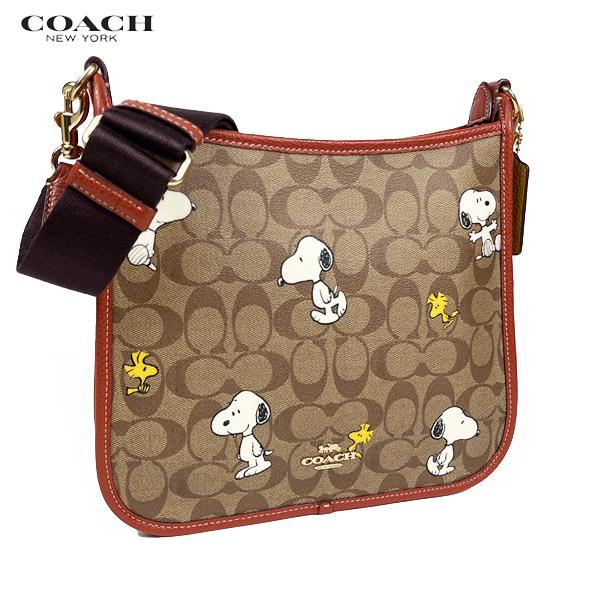 COACH X PEANUTS コーチ スヌーピー コラボ ショルダー バッグ