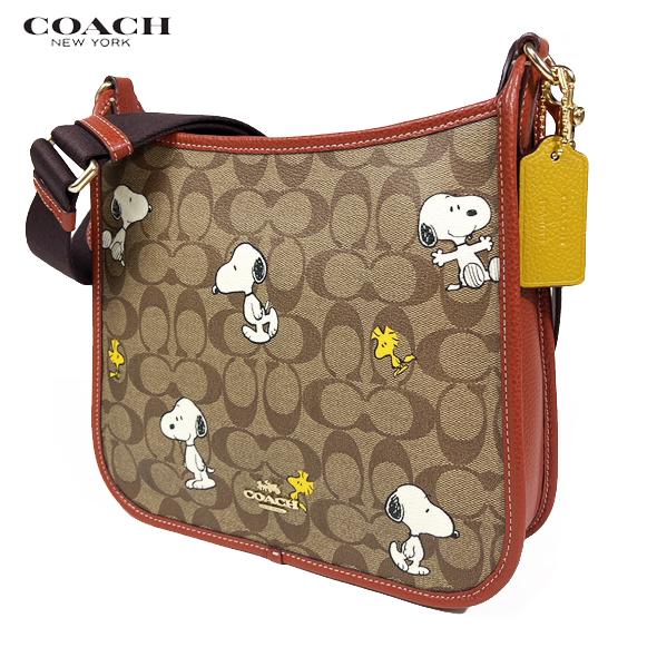 COACH X PEANUTS コーチ スヌーピー コラボ ショルダー バッグ