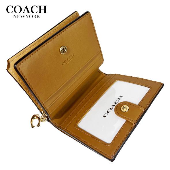 COACH（コーチ） レディース 花柄 財布 二つ折り財布 スナップ