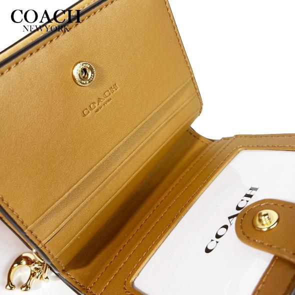COACH（コーチ） レディース 花柄 財布 二つ折り財布 スナップ