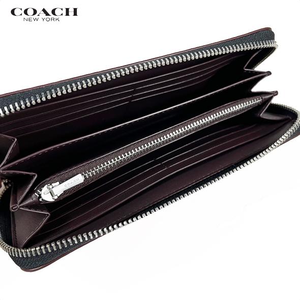 COACH コーチ レディース 財布 長財布 ストロベリー CH523 CH531 シグネチャー カーキ ブラック いちご アウトレット 2色展開  新作 新品