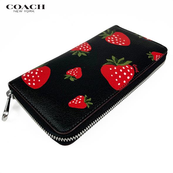 COACH コーチ レディース 財布 長財布 ストロベリー CH523 CH531 COACH コーチ レディース 財布 長財布 ストロベリー CH523 CH531