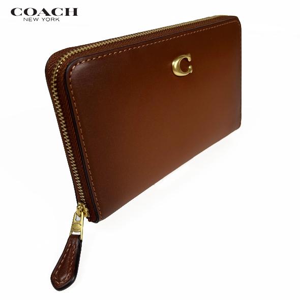 コーチ　COACH　財布　ミディアム アラウンド ジップ ウォレット 中古・古着通販】COACH (コーチ) ミディアム ジップ アラウンド