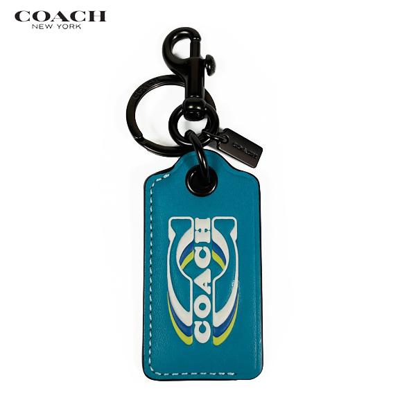 【COACH】ボトル オープナー キー フォブ スタンプ ティール 青緑 COACH】ボトル オープナー キー フォブ スタンプ ティール 青緑