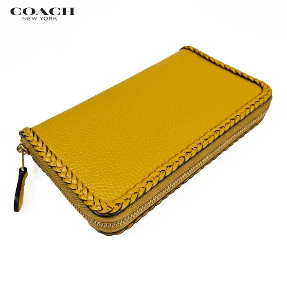 COACH コーチ 折り財布 ミディアム フラップ ウォレット ベージュ コーチ COACH MEDIUM CORNER ZIP WALLET ミディアム コーナー