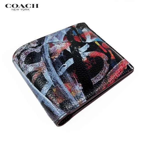 COACH X MINT + SERF コーチ コラボ 財布 ID 二つ折り財布 3 IN COACH X MINT + SERF コーチ コラボ 財布 ID 二つ折り財布 3 IN
