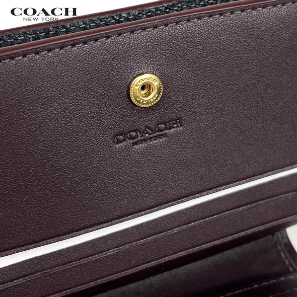 COACH（コーチ） レディース 財布 二つ折り財布 ウォレット ヘリテージ