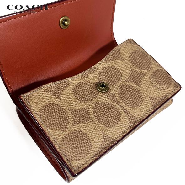 COACH コーチ 三つ折財布 エッセンシャル 未使用 COACH（コーチ） 【訳あり】COACH 財布 三つ折り財布 エッセンシャル