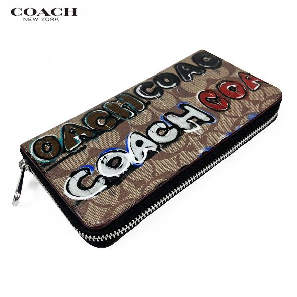 COACH X MINT + SERF コーチ コラボ 財布 長財布 ロング ジップ COACH X MINT + SERF コーチ コラボ 財布 長財布 ロング ジップ