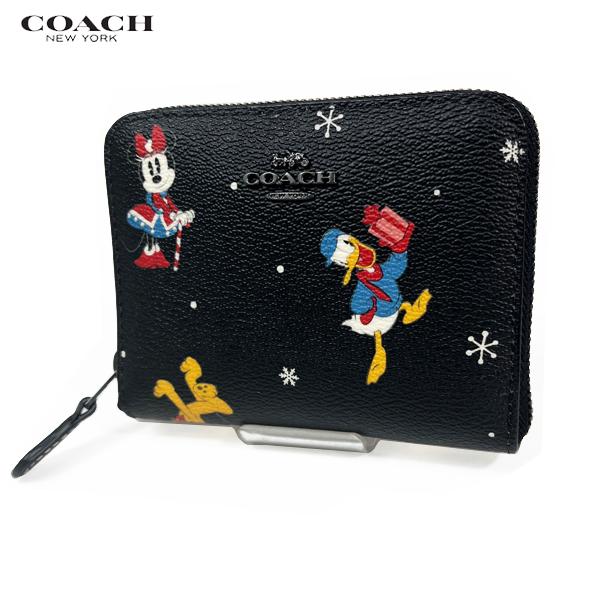 DISNEY X COACH ディズニー X コーチ コラボ 財布 二つ折り財布