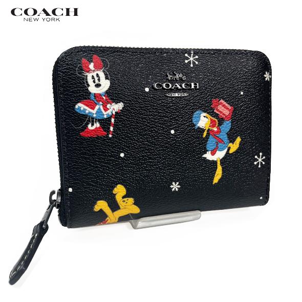 COACH DISNEY X ディズニー コーチ コラボ 財布 二つ折り財布 COACH DISNEY X ディズニー コーチ コラボ 財布 二つ折り財布