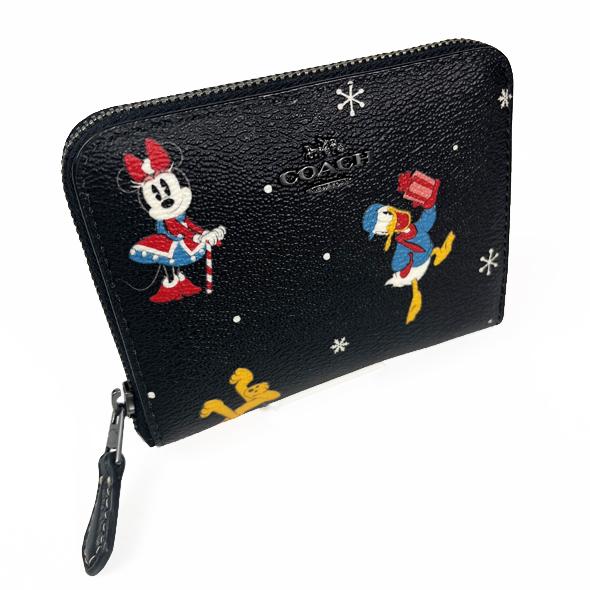 COACH DISNEY X ディズニー コーチ コラボ 財布 二つ折り財布 COACH DISNEY X ディズニー コーチ コラボ 財布 二つ折り財布
