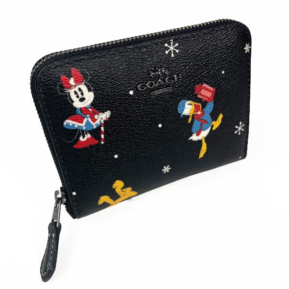 DISNEY X COACH ディズニー X コーチ コラボ 財布 二つ折り財布