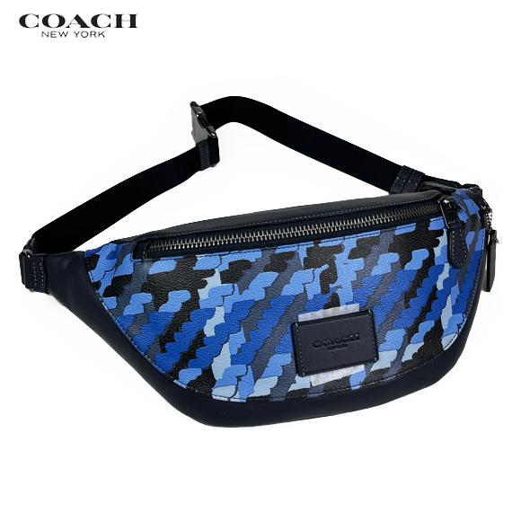 【新品】COACH メンズ ボディバッグ ワーレン ベルト バッグ デニム 公式】コーチアウトレット | ワーレン ミニ ベルト バッグ