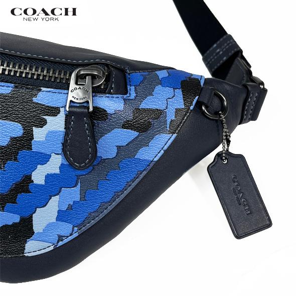 【新品】COACH メンズ ボディバッグ ワーレン ベルト バッグ デニム コーチ COACH コーチ バッグ メンズ COACH アウトレット