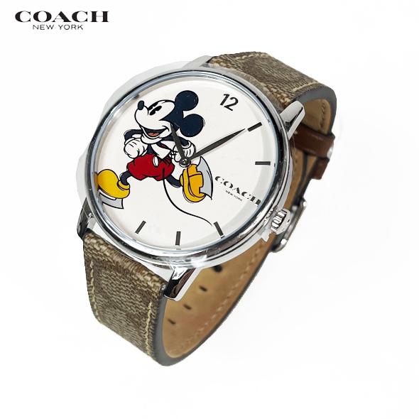 DISNEY X COACH ディズニー X コーチ コラボ 腕時計 時計 アウトレット ミッキーマウス グランド ウォッチ CO349 メンズ 新作  新品 : co349-wa : Successストア - 通販 - Yahoo!ショッピング