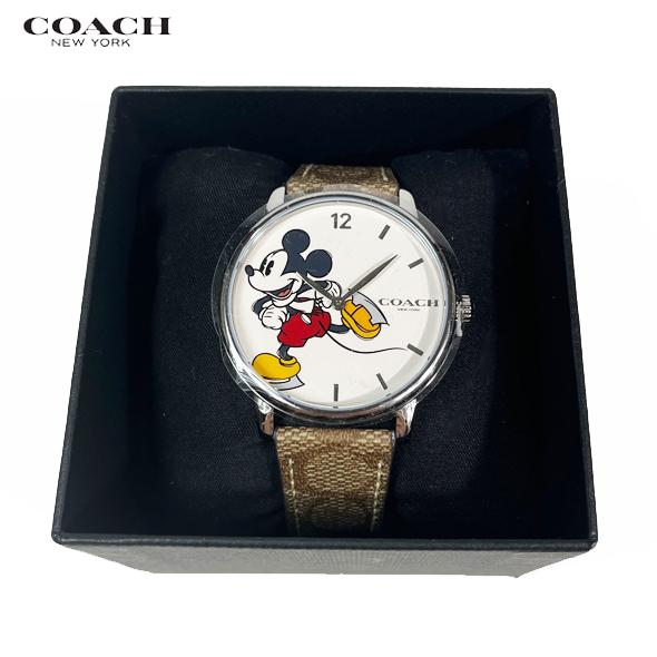 DISNEY X COACH ディズニー X コーチ コラボ 腕時計 時計 アウトレット ミッキーマウス グランド ウォッチ CO349 メンズ 新作 新品｜success0613｜02