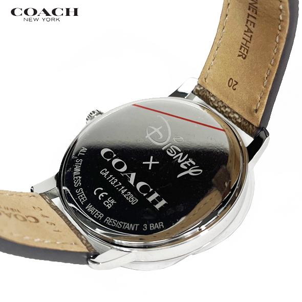 DISNEY X COACH ディズニー X コーチ コラボ 腕時計 時計 アウトレット ミッキーマウス グランド ウォッチ CO349 メンズ 新作 新品｜success0613｜05