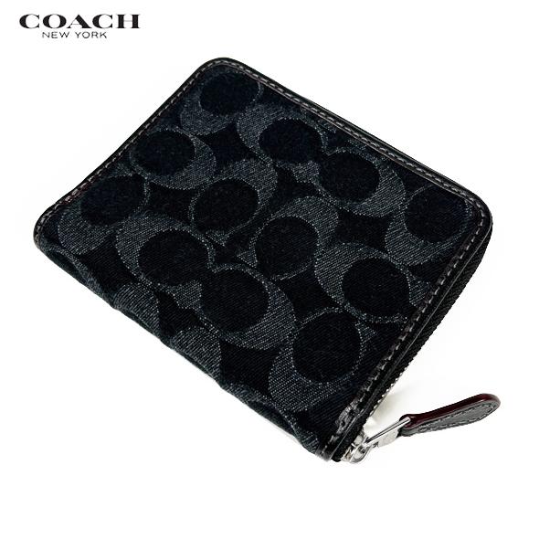 【COACH☆新品】 ウォレット・シグネチャー デニム！ブラック！ COACH - COACH / コーチ ◇アコーディオン ウォレット
