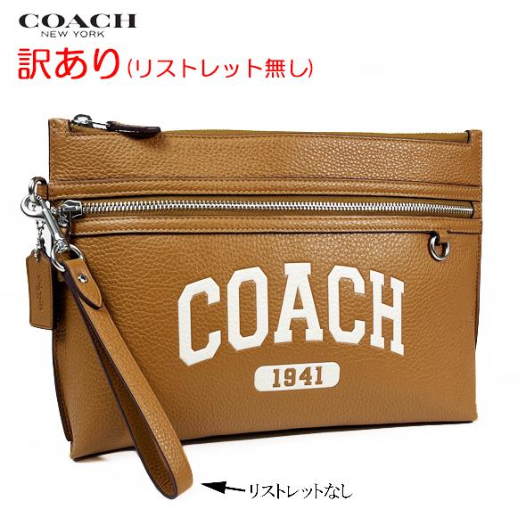 COACH コーチ メンズ バッグ クラッチバッグ セカンドバッグ キャリー 