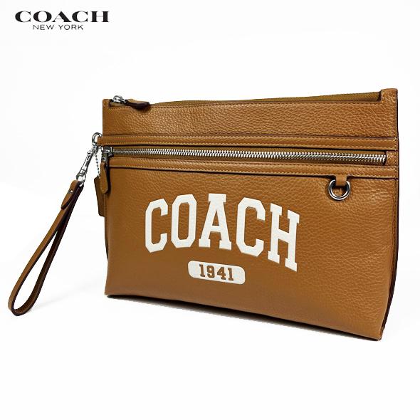 COACH コーチ メンズ バッグ クラッチバッグ セカンドバッグ キャリー 