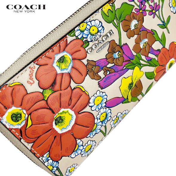 COACH コーチ レディース 花柄 財布 長財布 ロング ウォレット COACH コーチ レディース 花柄 財布 長財布 ロング ウォレット