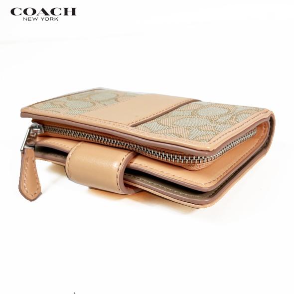 COACH（コーチ） レディース 財布 二つ折り財布 ミディアム ジップ