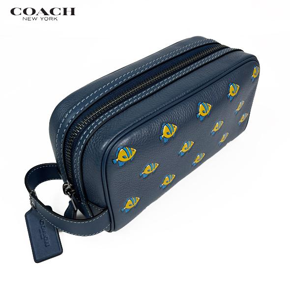 COACH コーチ メンズ クラッチバッグ セカンドバッグ トラベル