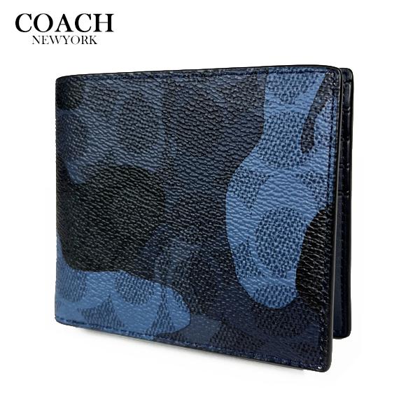 COACH（コーチ） メンズ 財布 ID 二つ折り財布 3 IN 1 ウォレット