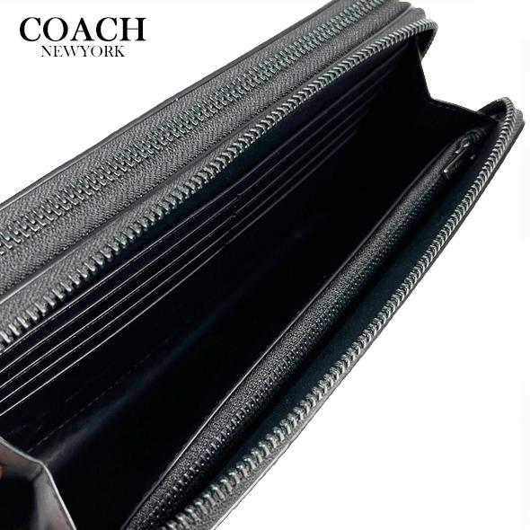COACH（コーチ） アウトレット メンズ 長財布 財布 ダブル ジップ