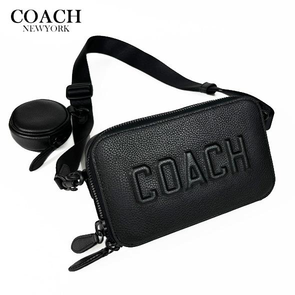 COACH（コーチ） メンズ ショルダー バッグ チャーター スリム クロス