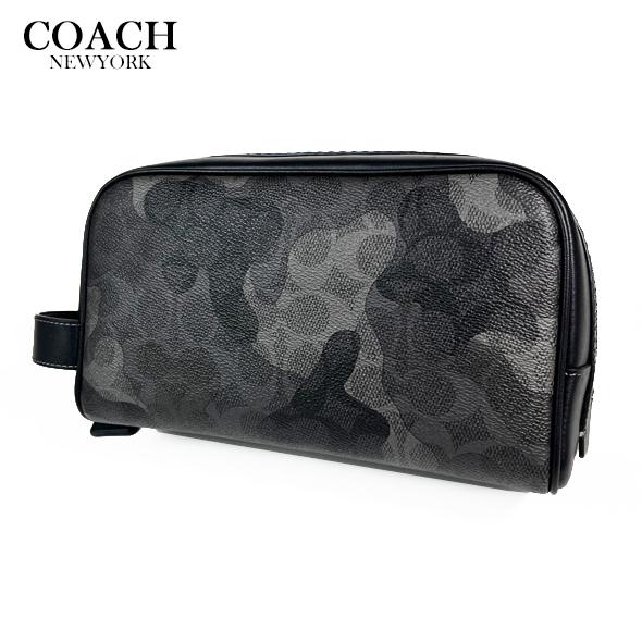 COACH（コーチ） メンズ クラッチバッグ セカンドバッグ トラベル