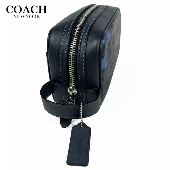 COACH（コーチ） メンズ クラッチバッグ セカンドバッグ トラベル