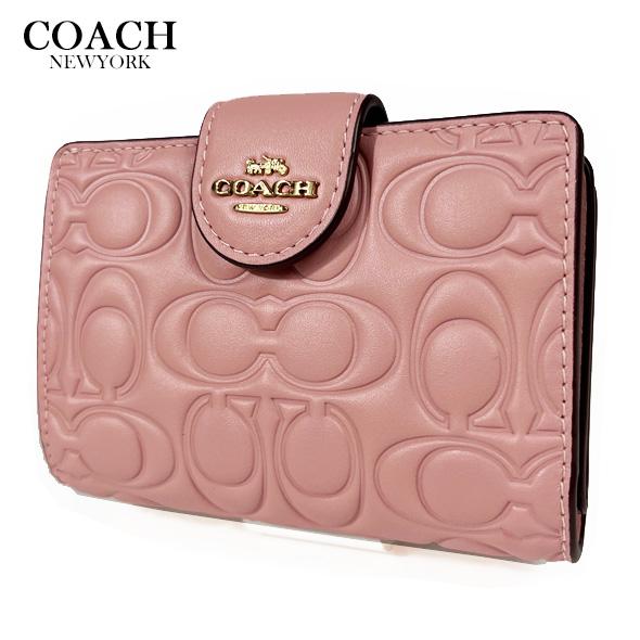 COACH（コーチ） 財布 二つ折り財布 ミディアム コーナー ウォレット