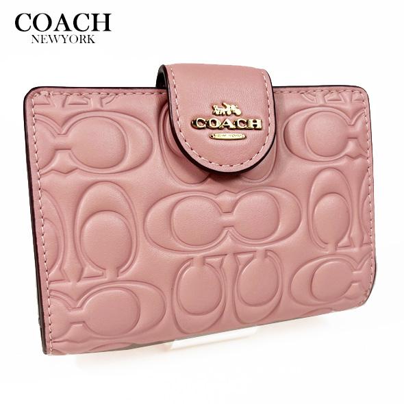 COACH（コーチ） 財布 二つ折り財布 ミディアム コーナー ウォレット