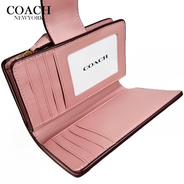 COACH（コーチ） 財布 二つ折り財布 ミディアム コーナー ウォレット