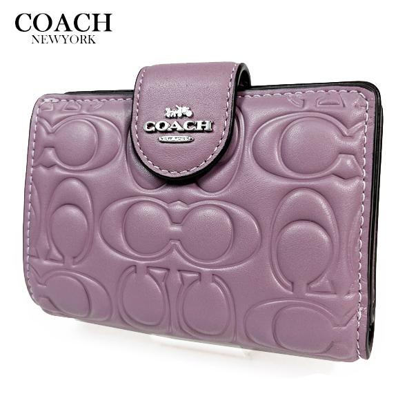 COACH（コーチ） 財布 二つ折り財布 ミディアム コーナー ウォレット