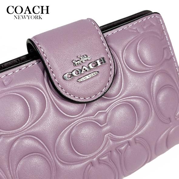COACH（コーチ） 財布 二つ折り財布 ミディアム コーナー ウォレット