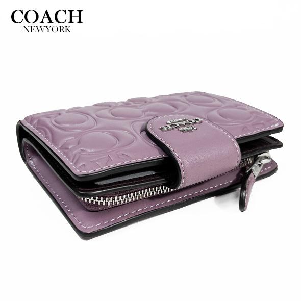 COACH（コーチ） 財布 二つ折り財布 ミディアム コーナー ウォレット