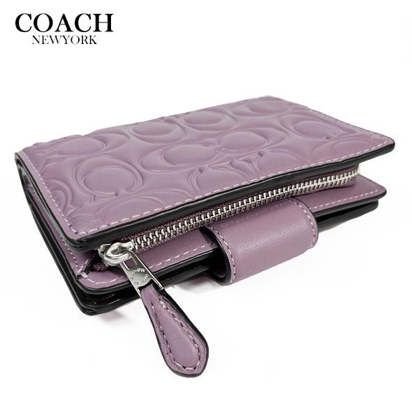 COACH（コーチ） 財布 二つ折り財布 ミディアム コーナー ウォレット