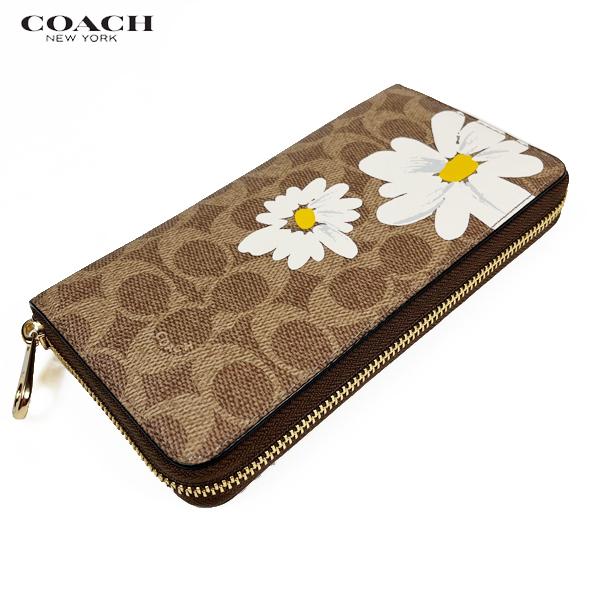 COACH コーチ レディース 花柄 財布 長財布 ロング ジップ COACH コーチ レディース 花柄 財布 長財布 ロング ジップ