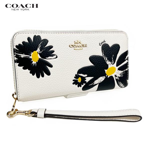 COACH コーチ レディース 花柄 財布 長財布 ロング ジップ COACH コーチ レディース 花柄 財布 長財布 ロング ジップ