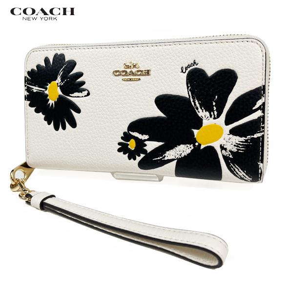 COACH コーチ レディース 花柄 財布 長財布 ロング ジップ COACH コーチ レディース 花柄 財布 長財布 ロング ジップ