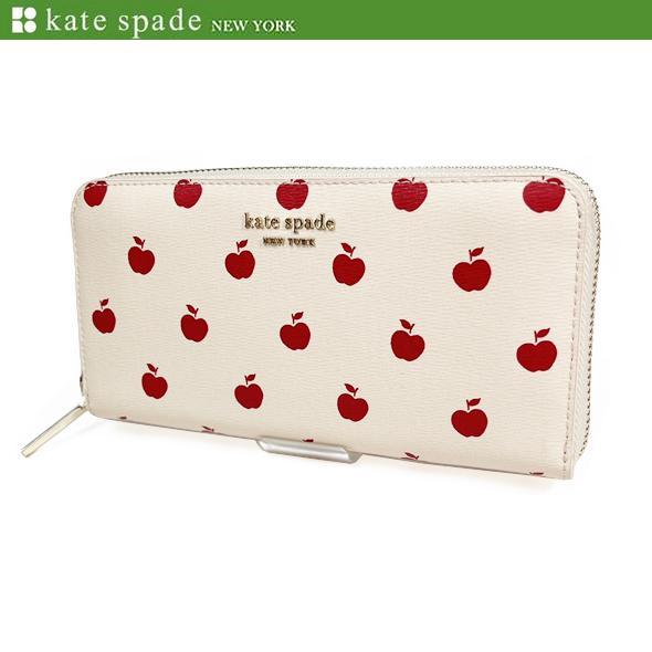 ケイトスペード レディース 長財布 財布 kate spade スペンサー アップル トス ウォレット K4519 りんご ブティック品 新品 セール